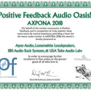 PF audio_oasis_axpona2018 award